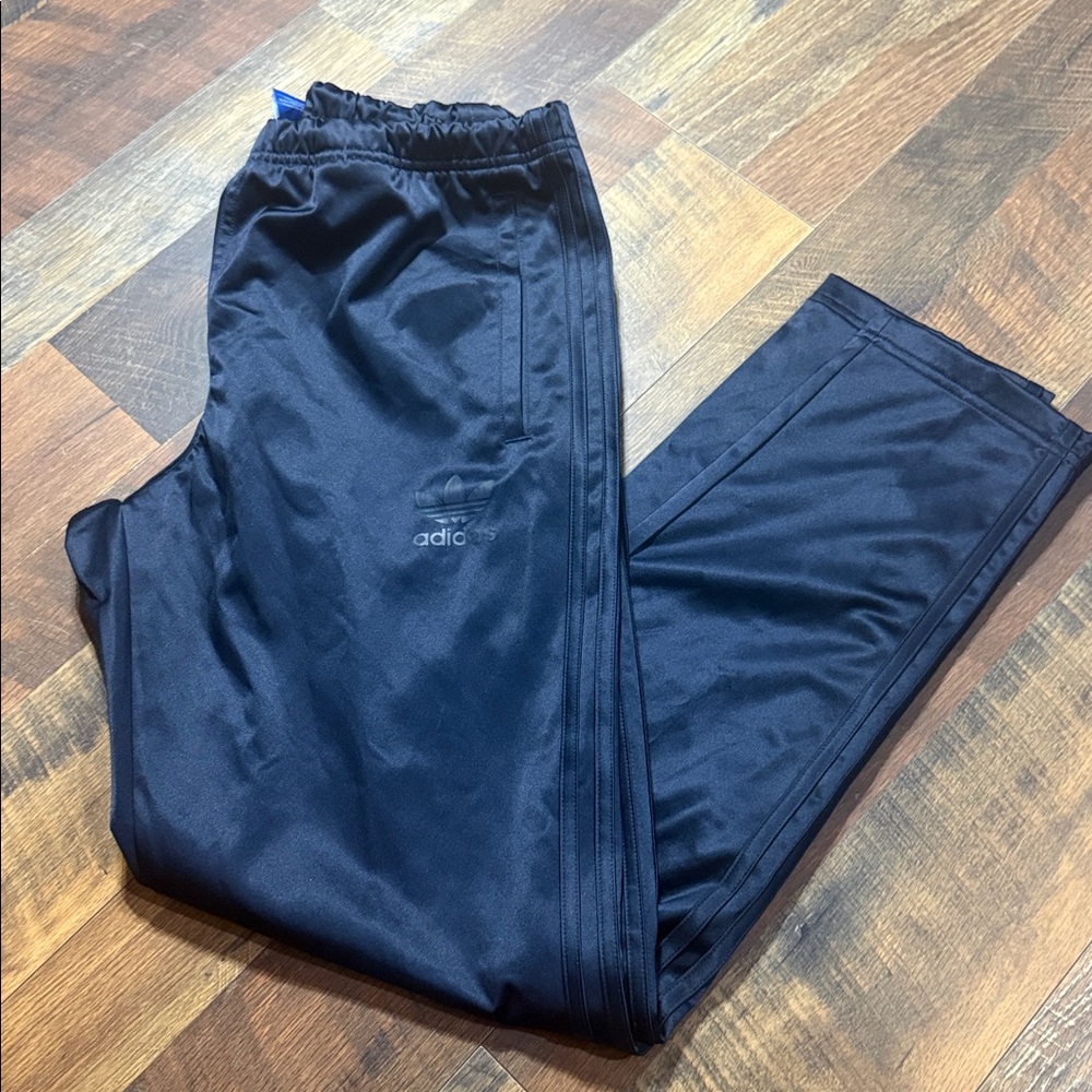 NWT Adidas Originals Adicolor Button Down Poppers Track Pants - Legend Ink - M